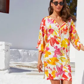 Lise Charmel 'Envolée Florale' Multicolour Beach Tunic
