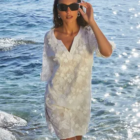 Lise Charmel 'Romance Couture' White Beach Tunic