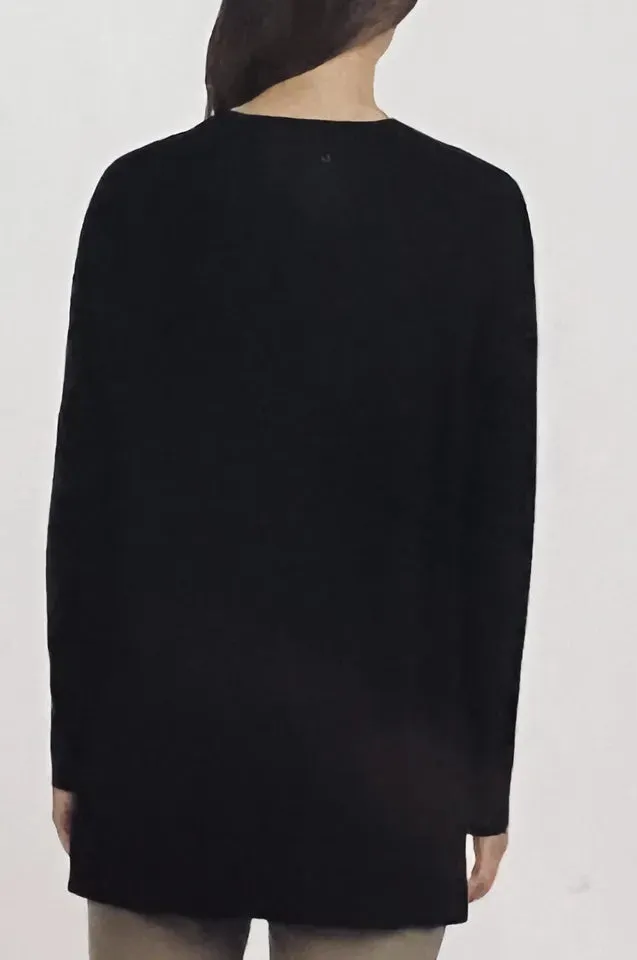 Matty M Ladies' V-Neck Sweater Lightweight Tunic Length