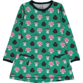 Maxomorra Long Sleeved Tunic - Mushroom