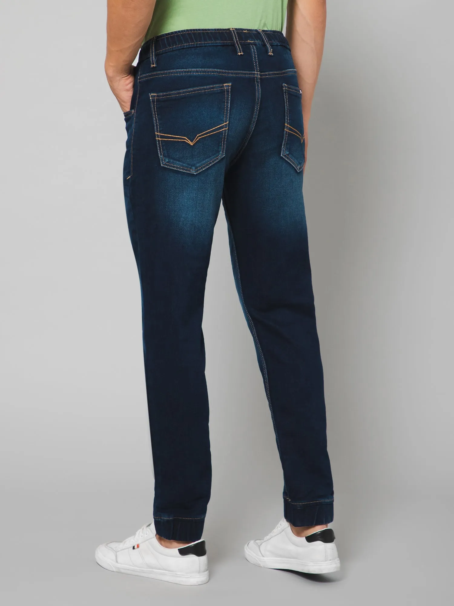 Men Dark Blue Jogger