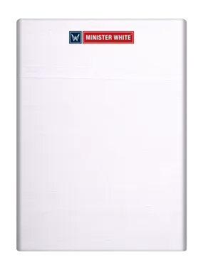 Mens Cotton White Double Layered Small Border Dhoti - Niham