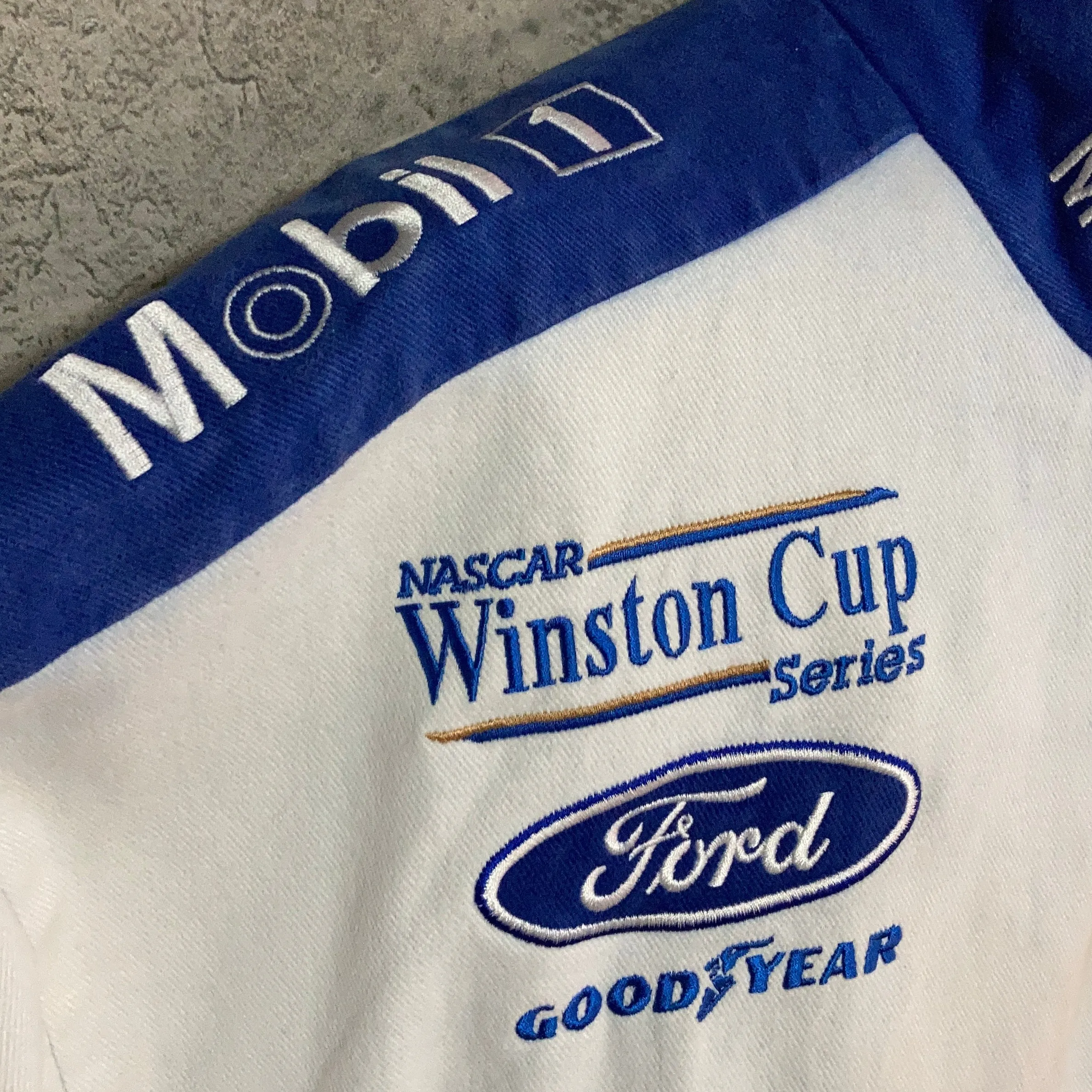 Mobil1 nascar racing jacket