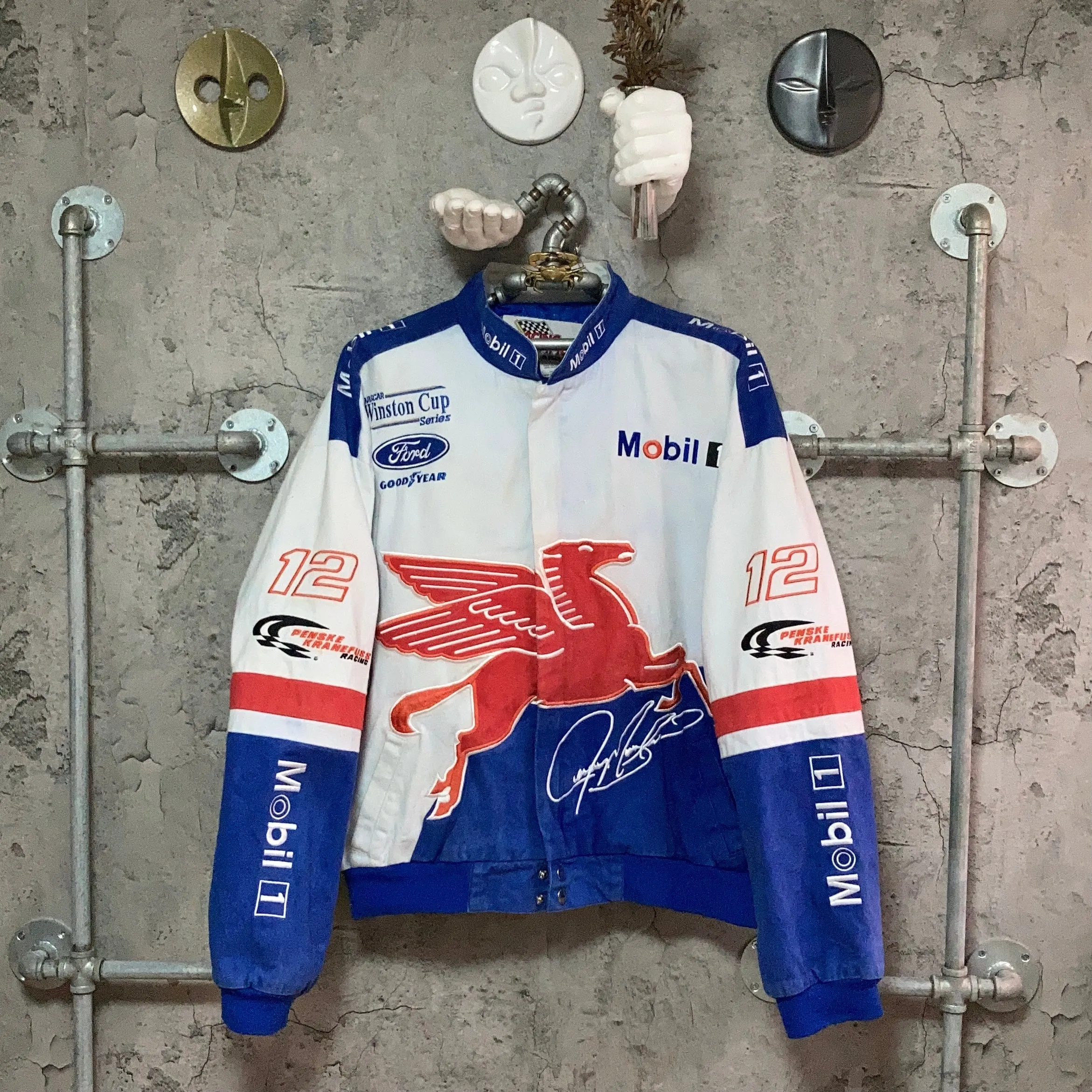 Mobil1 nascar racing jacket