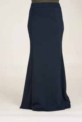 Navy Pencil Skirt