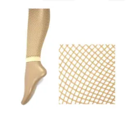 Nude Fishnet Leggings