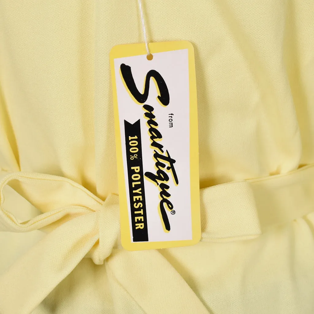 NWT 1960s Vintage Yellow Tunic Top