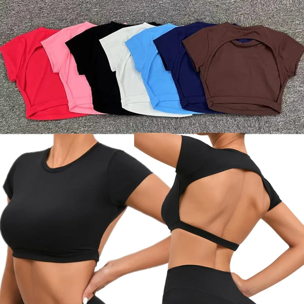 Nylon Back V Butt Yoga Pants