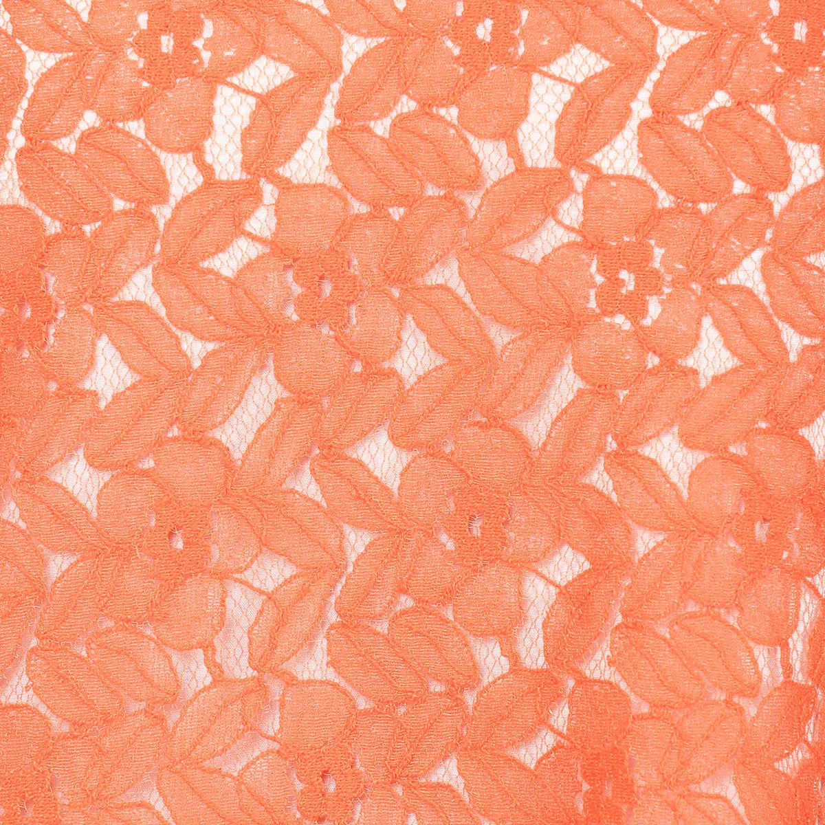 Orange Self Design Top