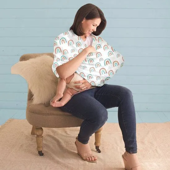 Over the Rainbow Mom Boss™ Nursing & Shopping Cover S1092