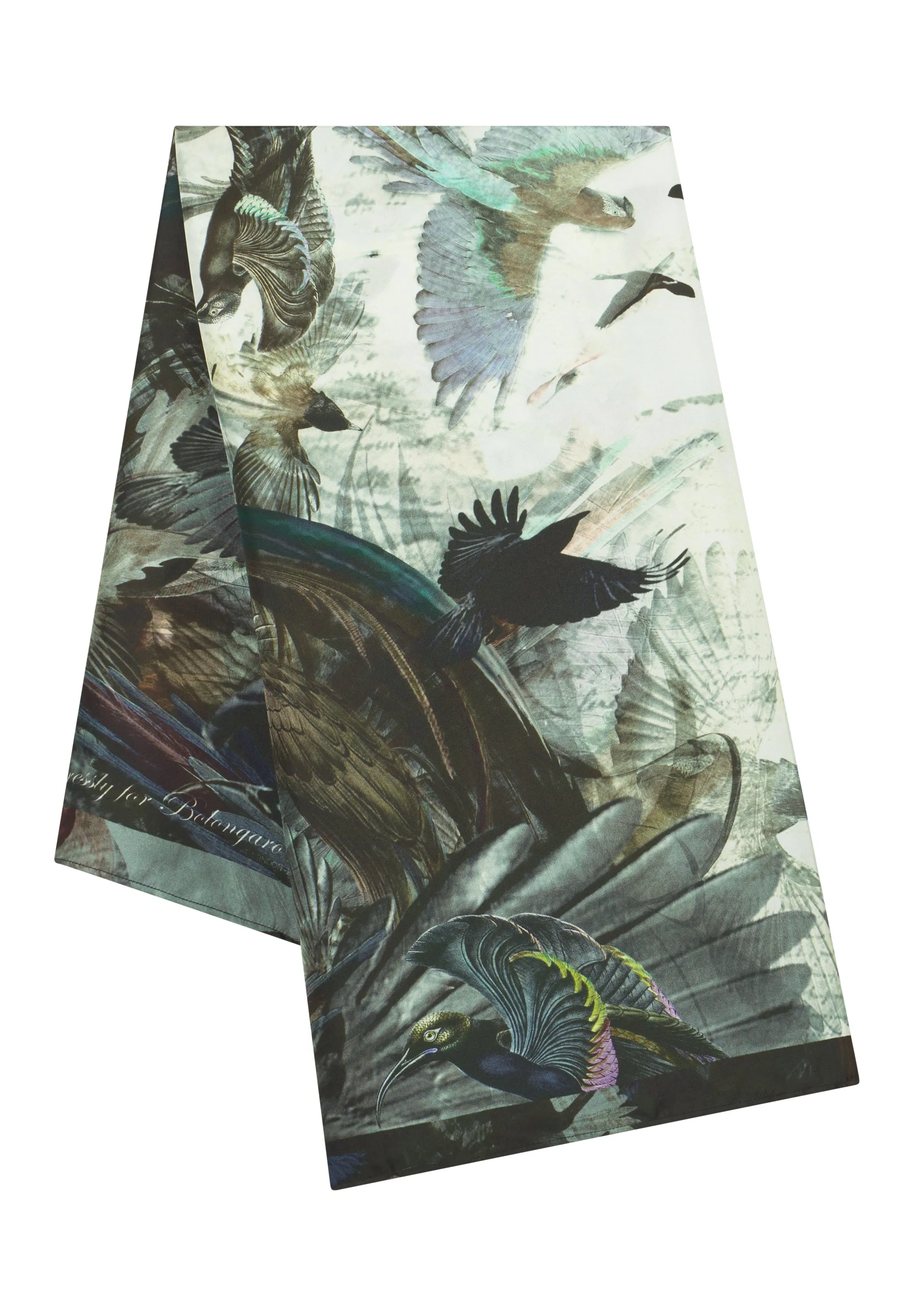 Paradise Silk Printed Scarf