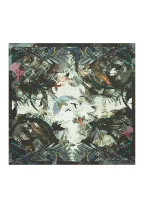 Paradise Silk Printed Scarf