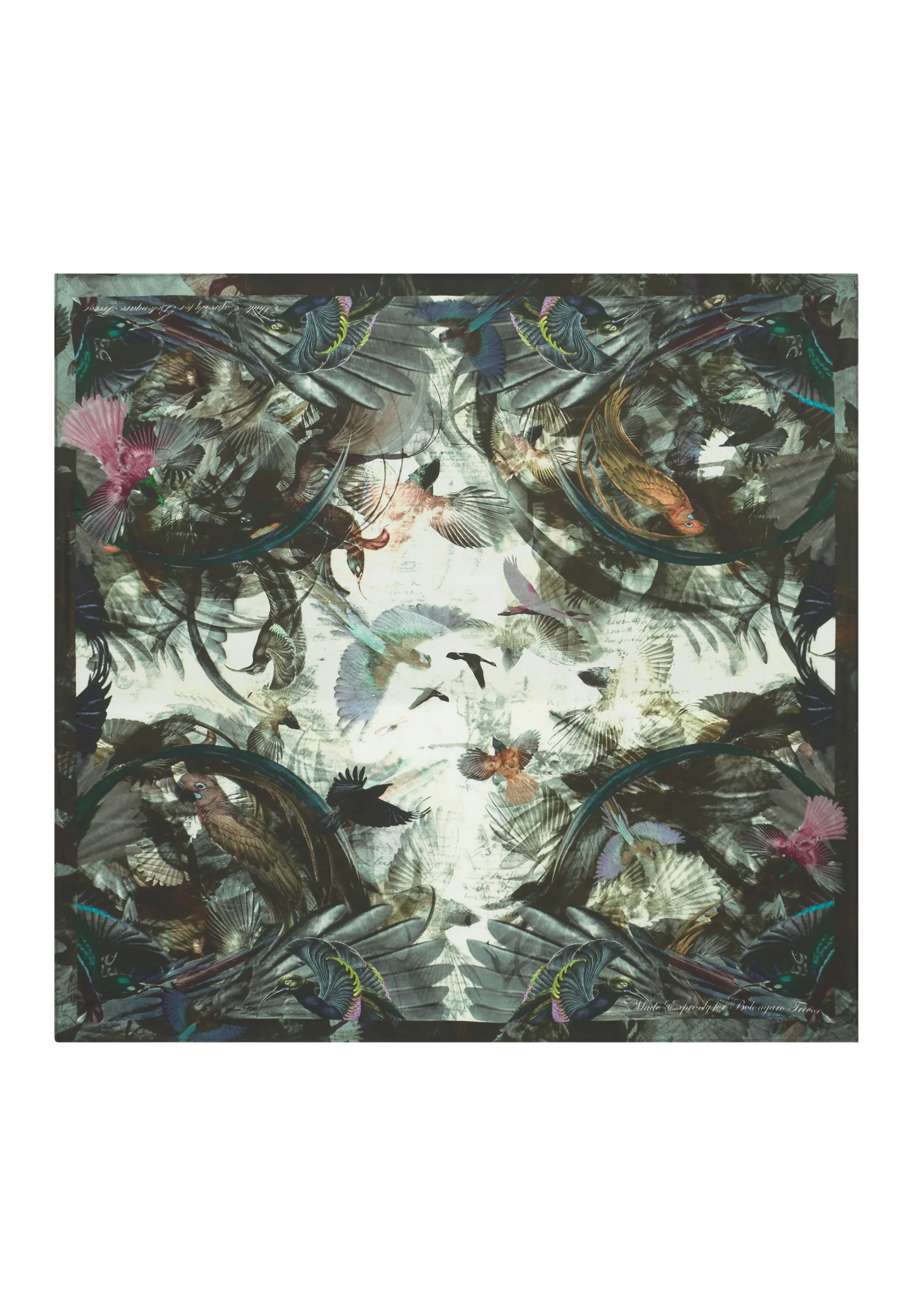 Paradise Silk Printed Scarf