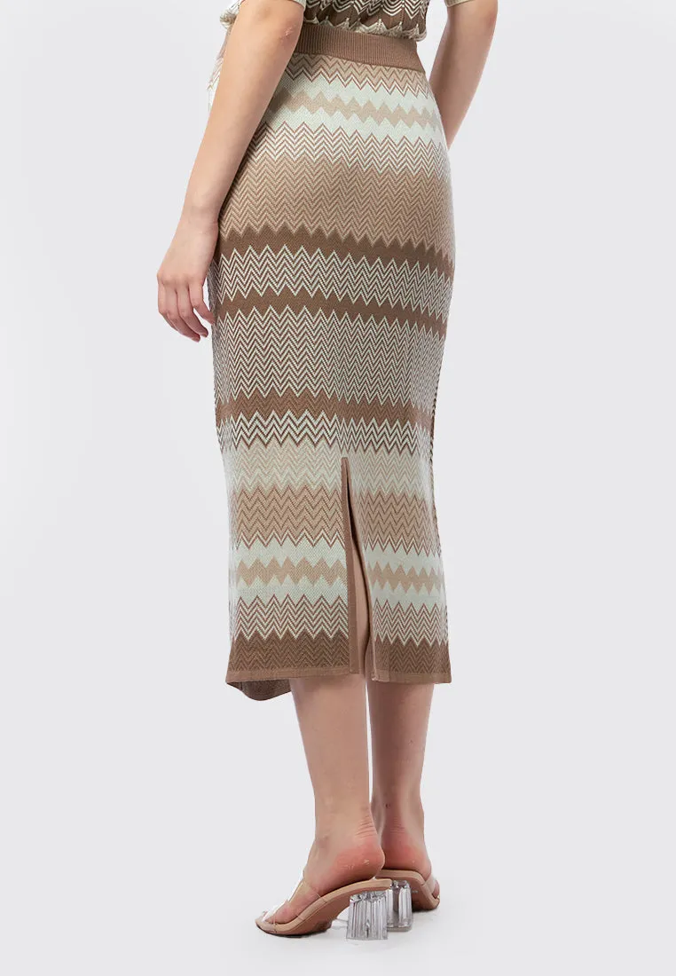 Pencil Knit Skirt