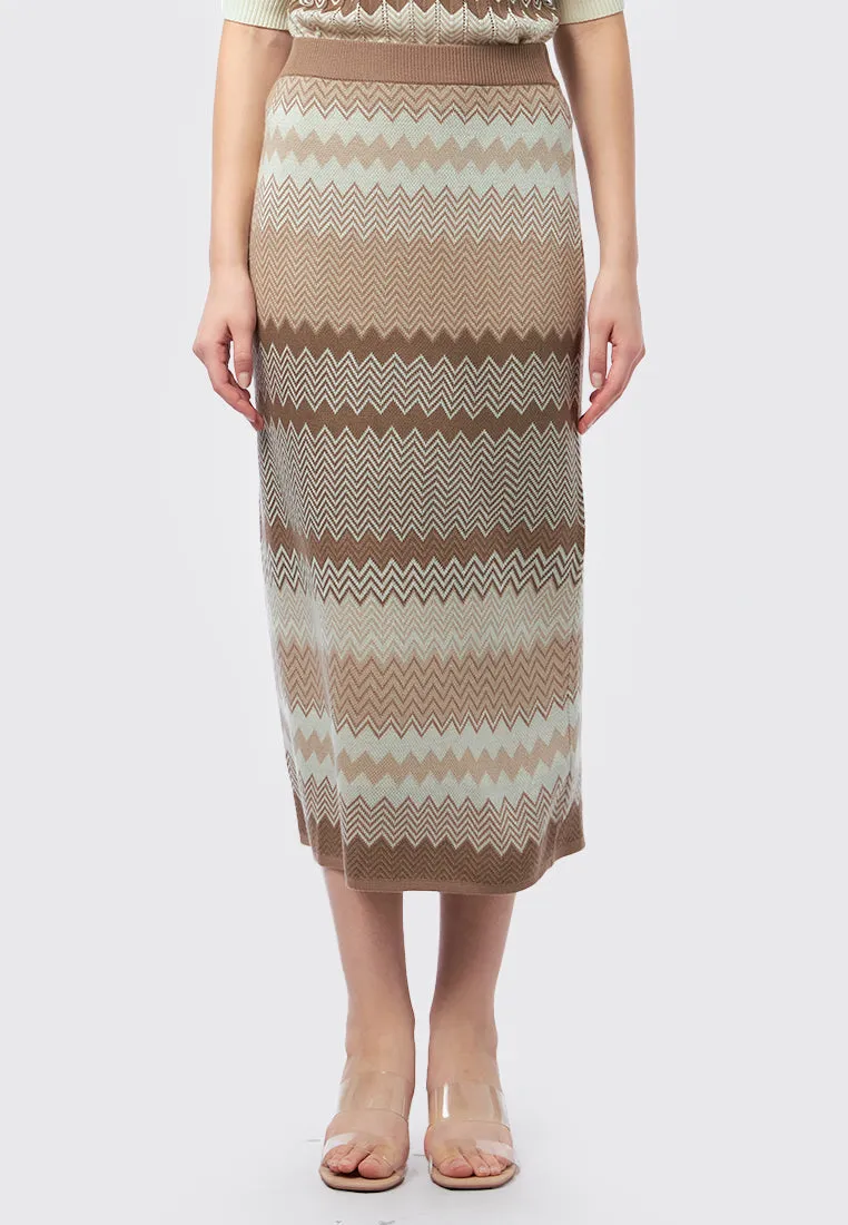 Pencil Knit Skirt