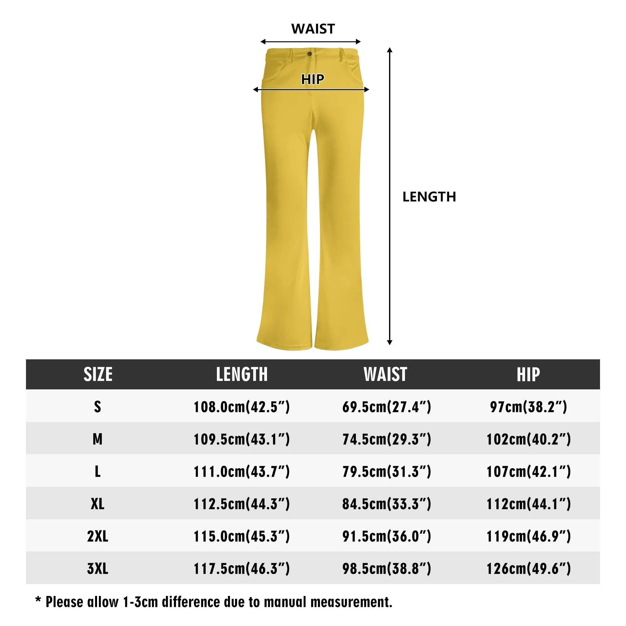 Pinsa Yellow Flared Pants