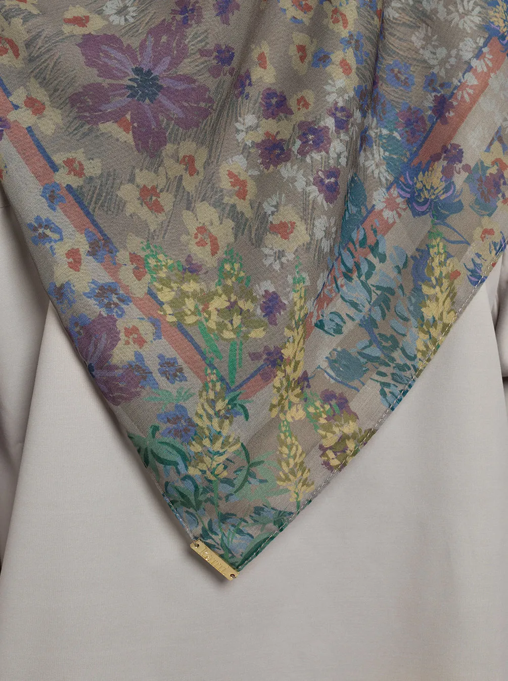 PRIMAVERA SIGNATURE SCARF PECAN