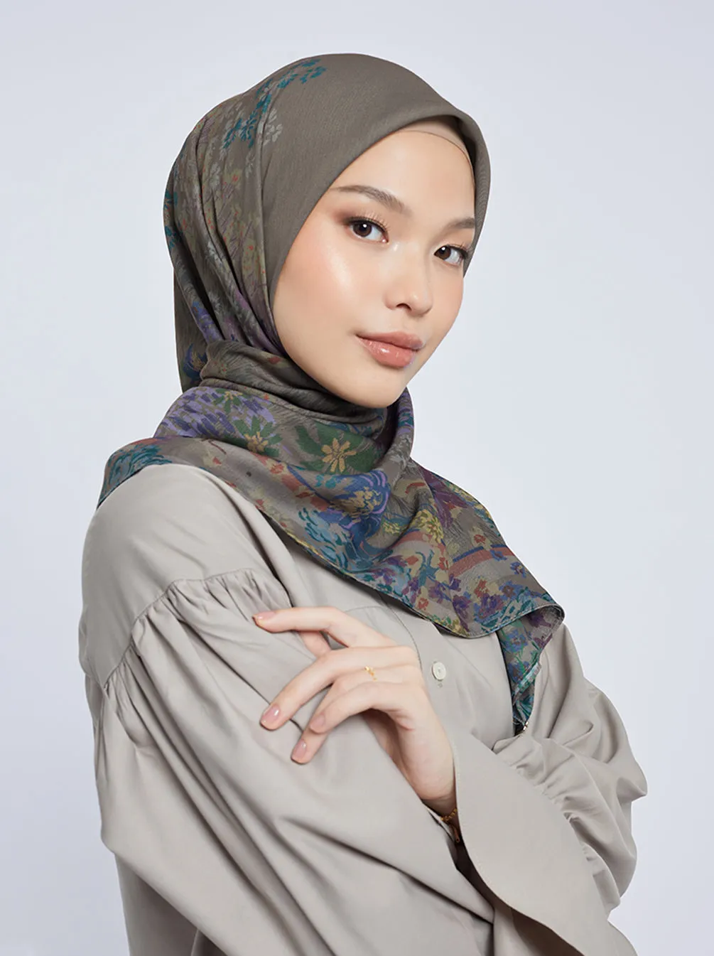 PRIMAVERA SIGNATURE SCARF PECAN