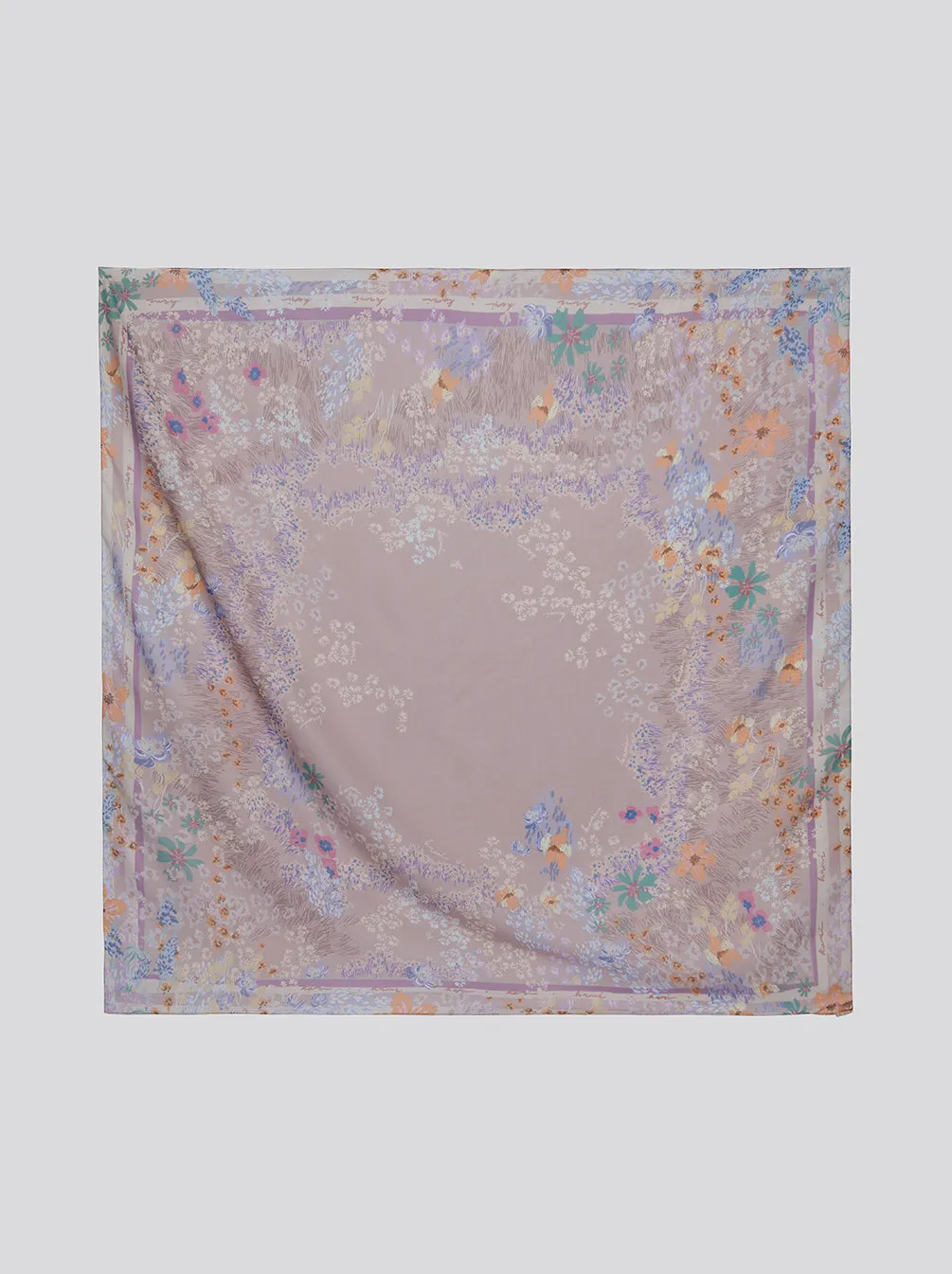 PRIMAVERA SIGNATURE SCARF WALNUT