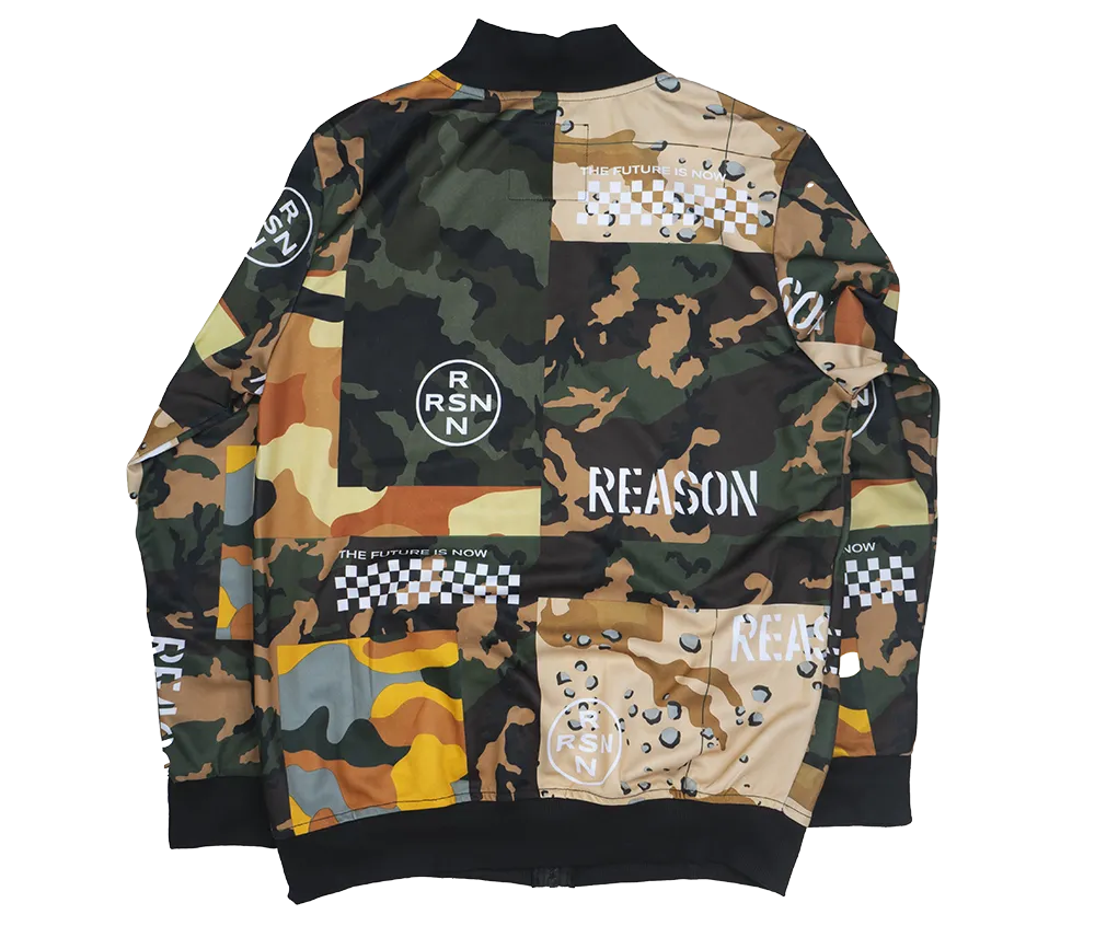 REASON TRACK JACKET & PANTS SET CAMO - TS-11-SET