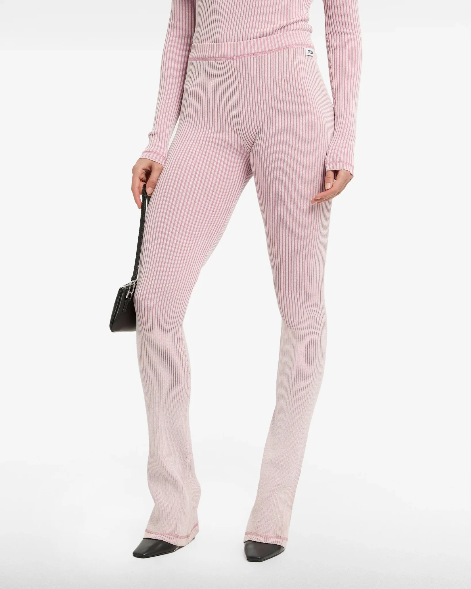 Ribbed Knit Trousers