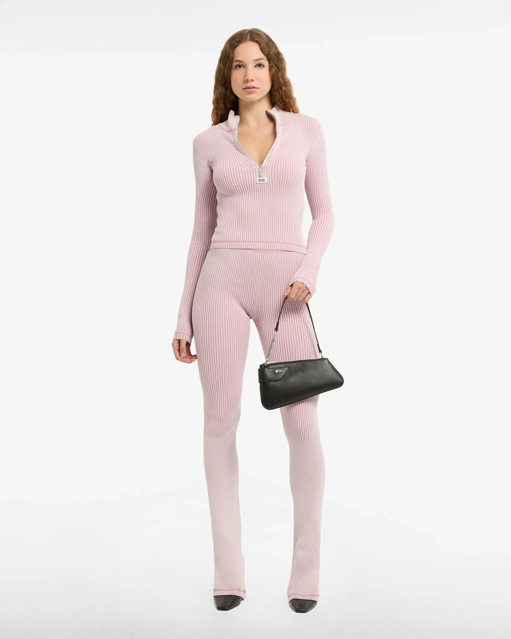 Ribbed Knit Trousers