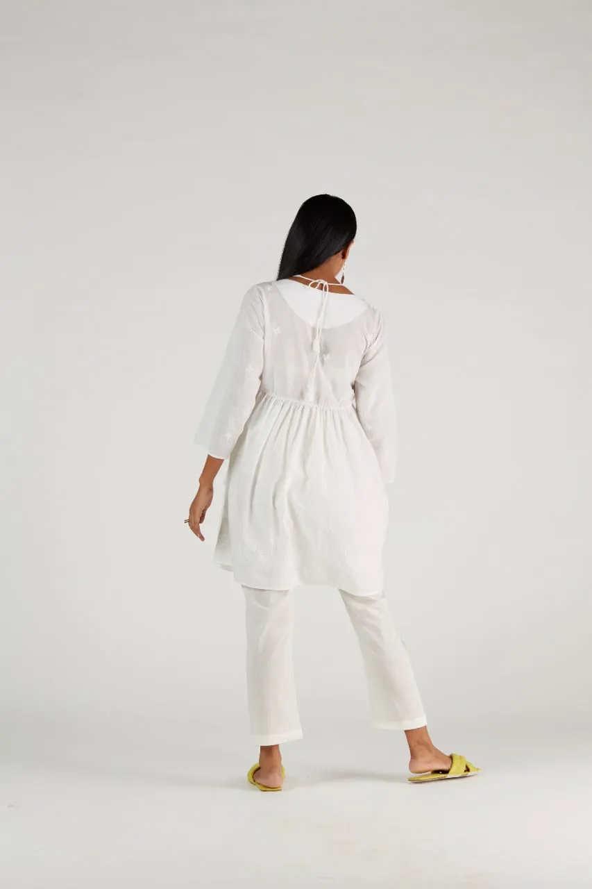 Shiuli Mogra Khadi Kediya