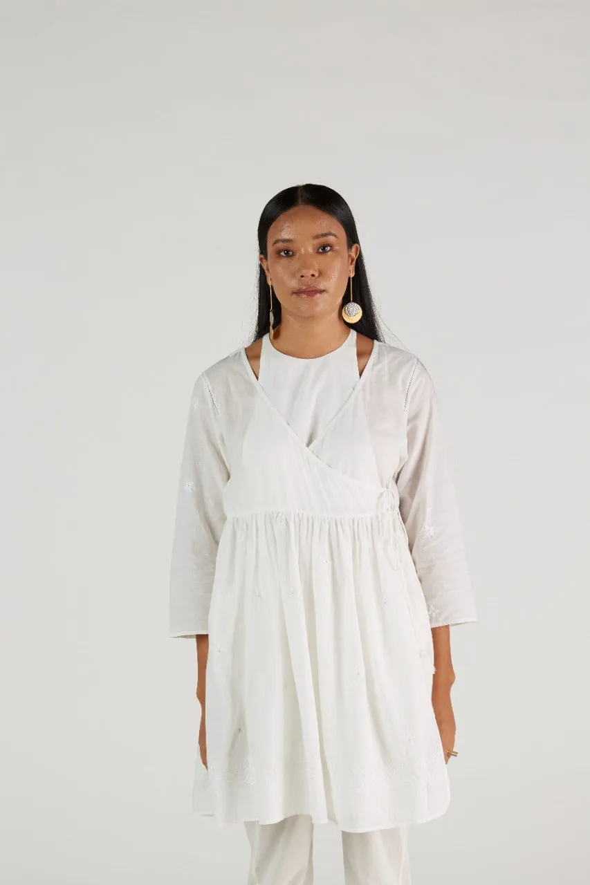 Shiuli Mogra Khadi Kediya