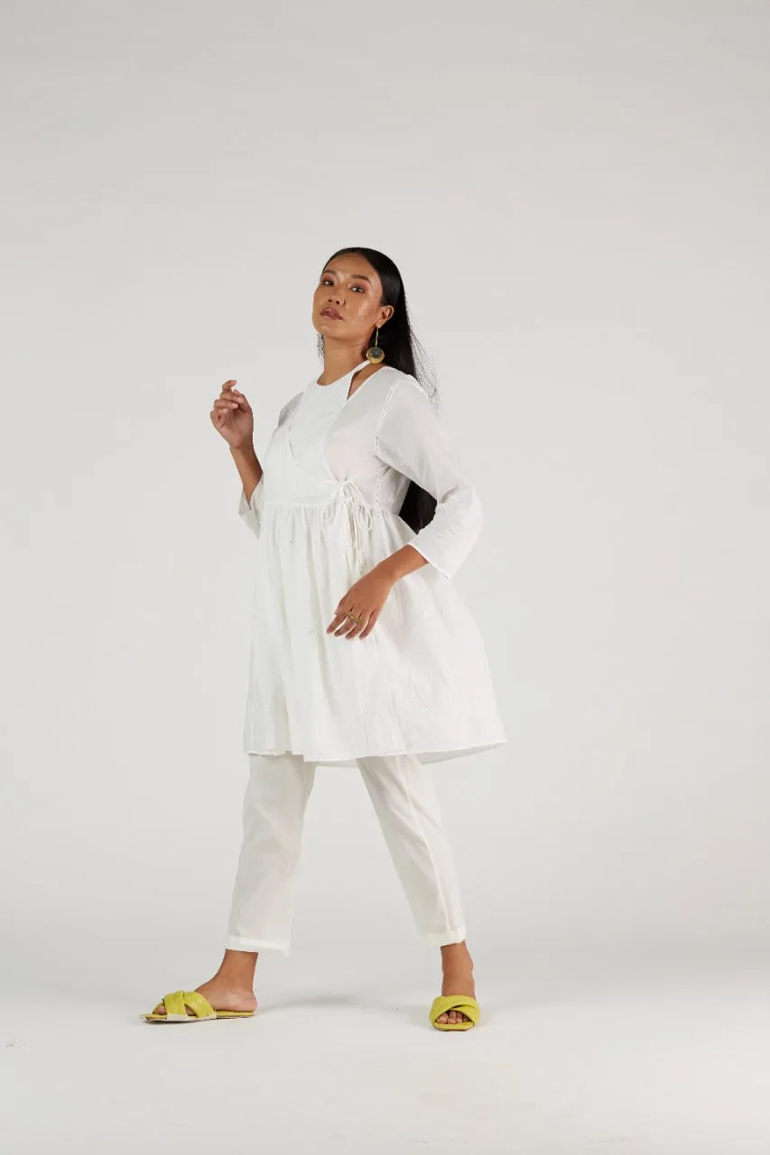 Shiuli Mogra Khadi Kediya