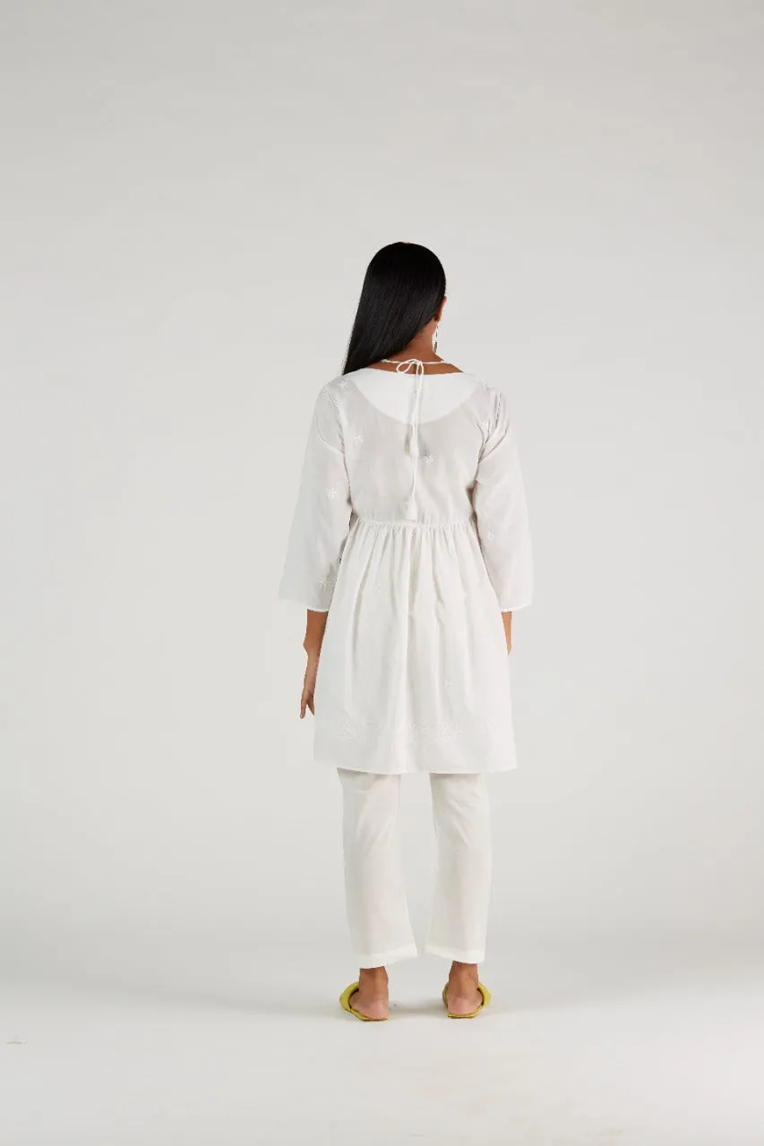 Shiuli Mogra Khadi Kediya