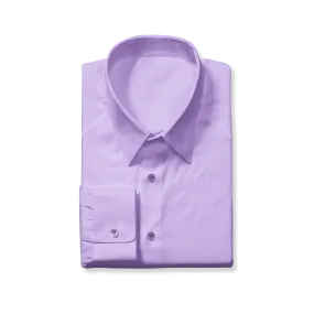 Slim Cut Lavender Dress Shirt