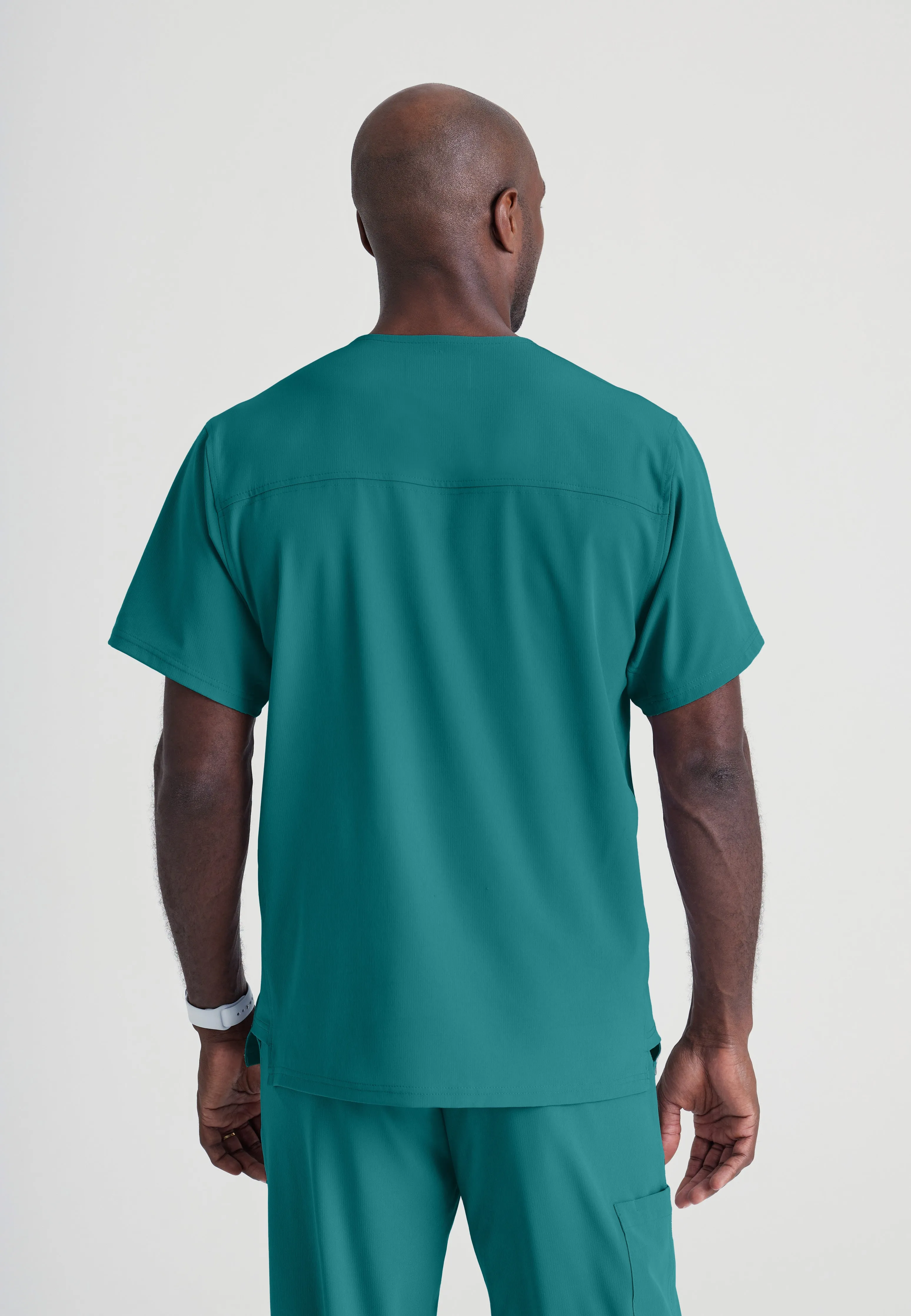 Structure 1-Pocket V-Neck Scrub Top