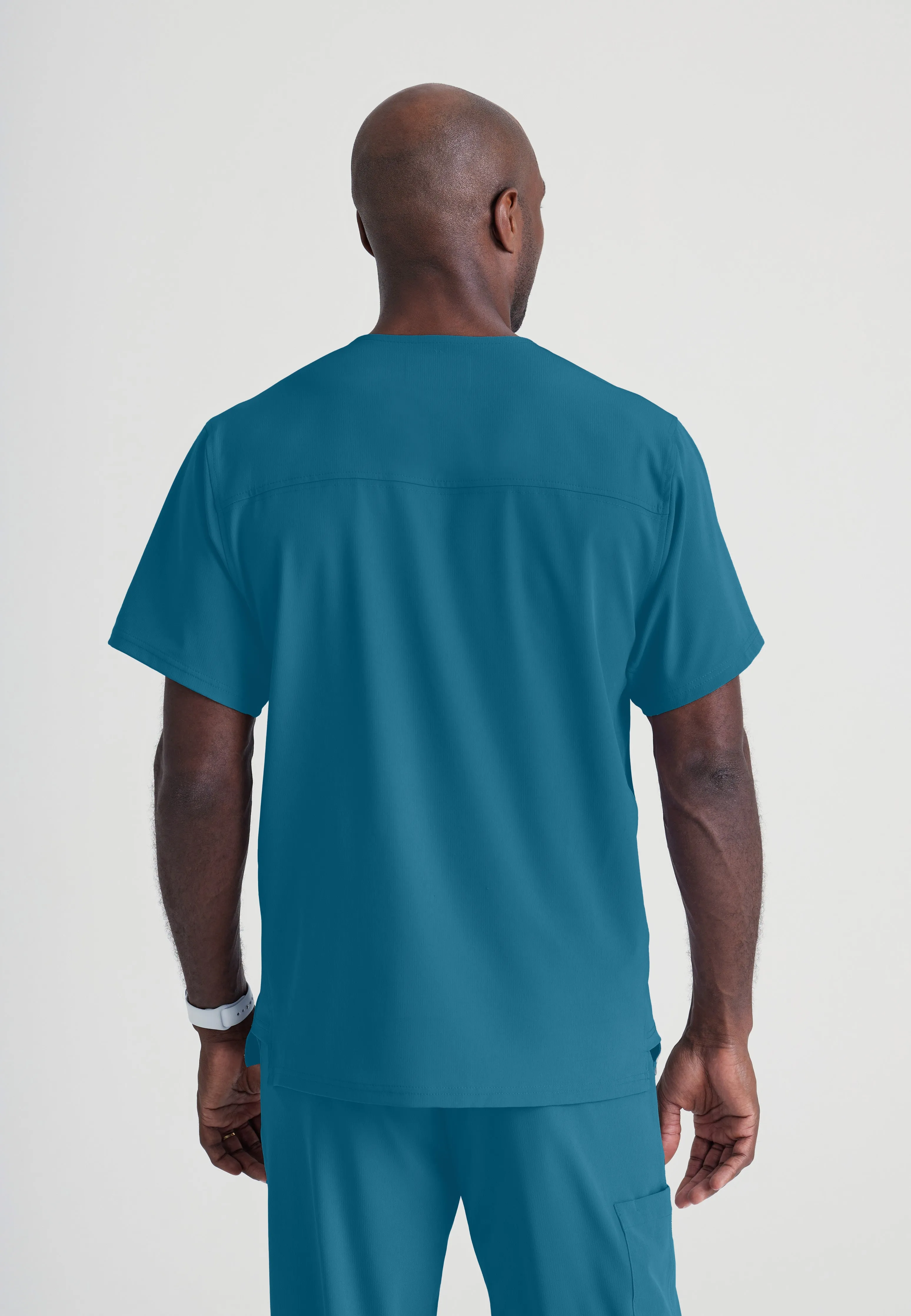 Structure 1-Pocket V-Neck Scrub Top