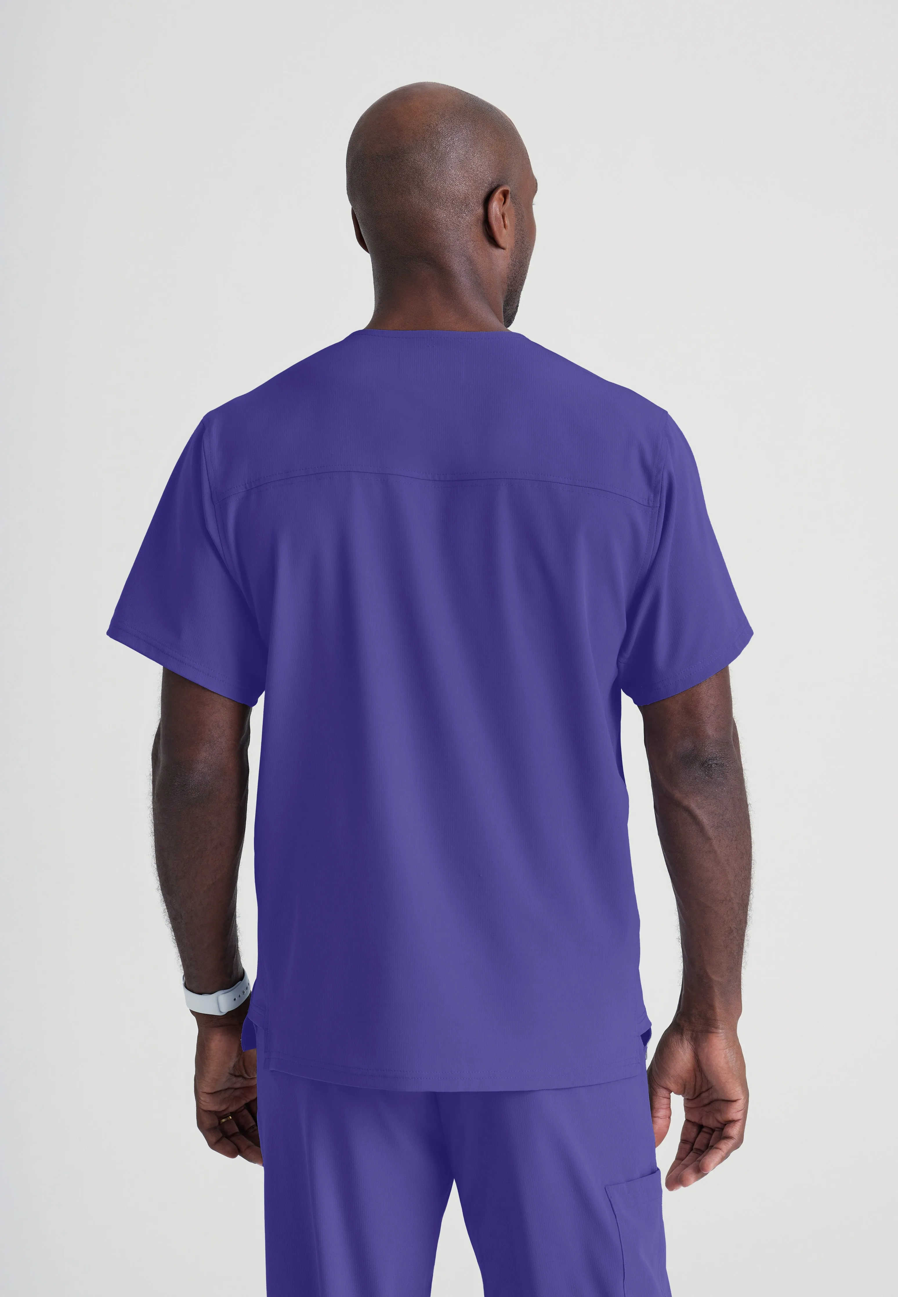 Structure 1-Pocket V-Neck Scrub Top
