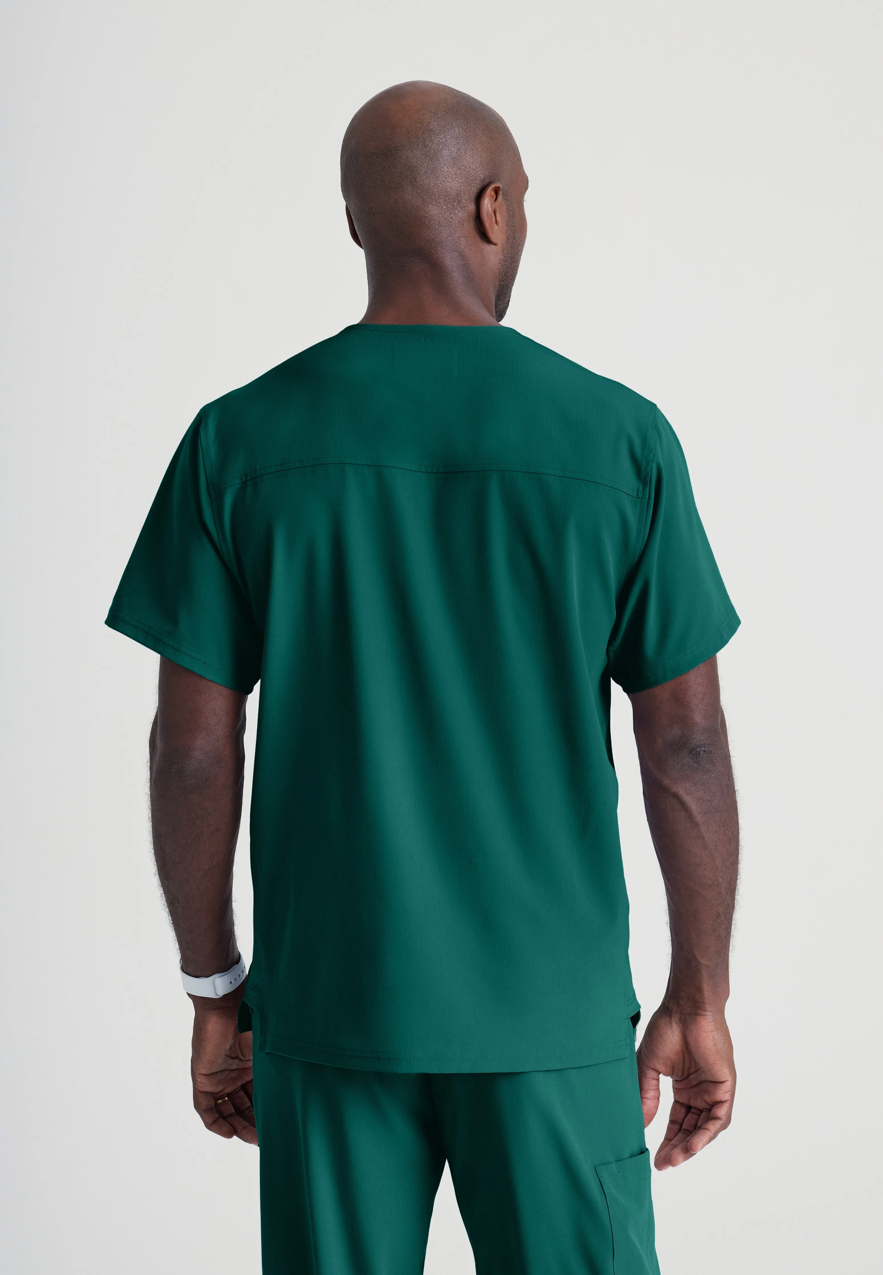 Structure 1-Pocket V-Neck Scrub Top