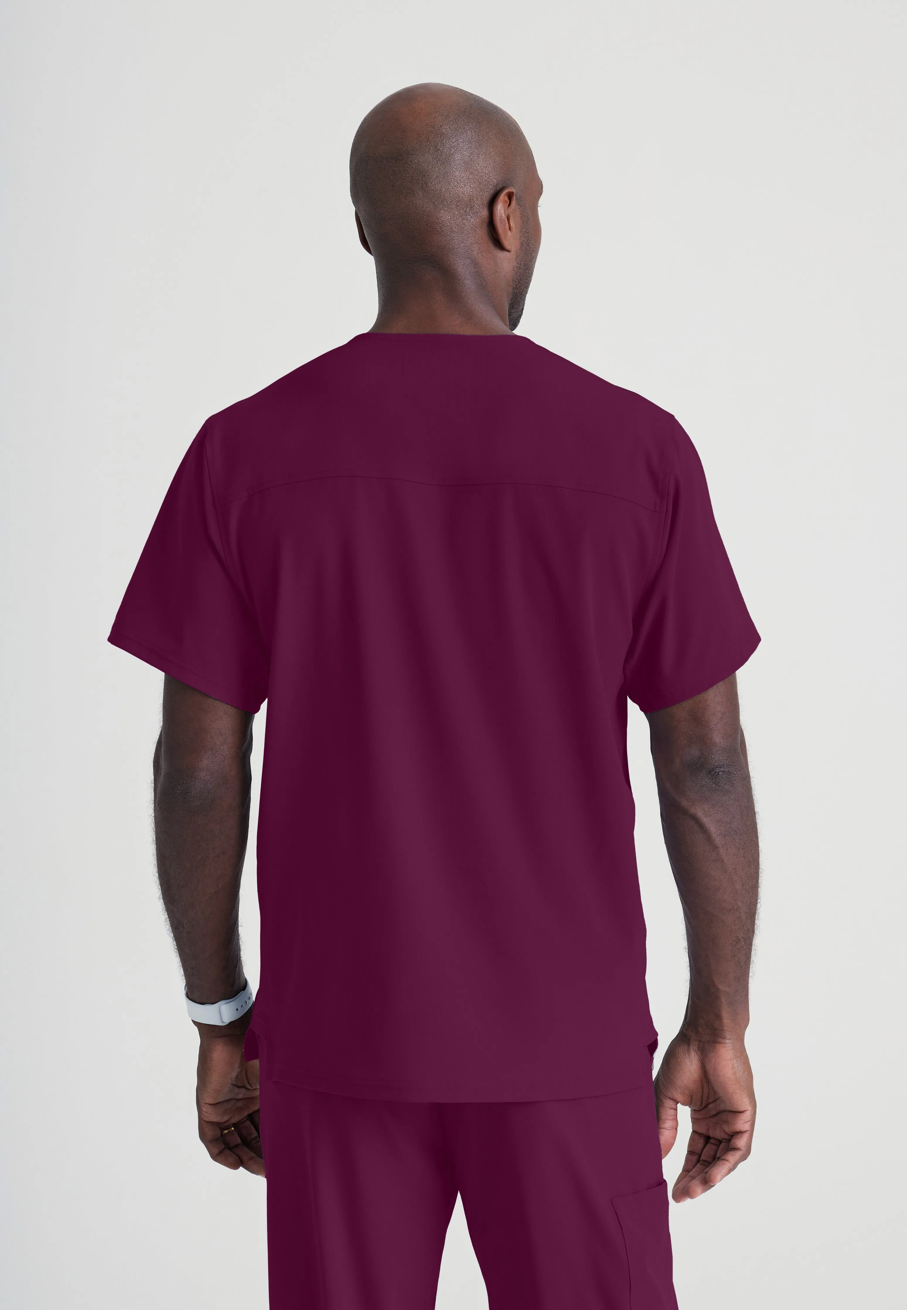 Structure 1-Pocket V-Neck Scrub Top