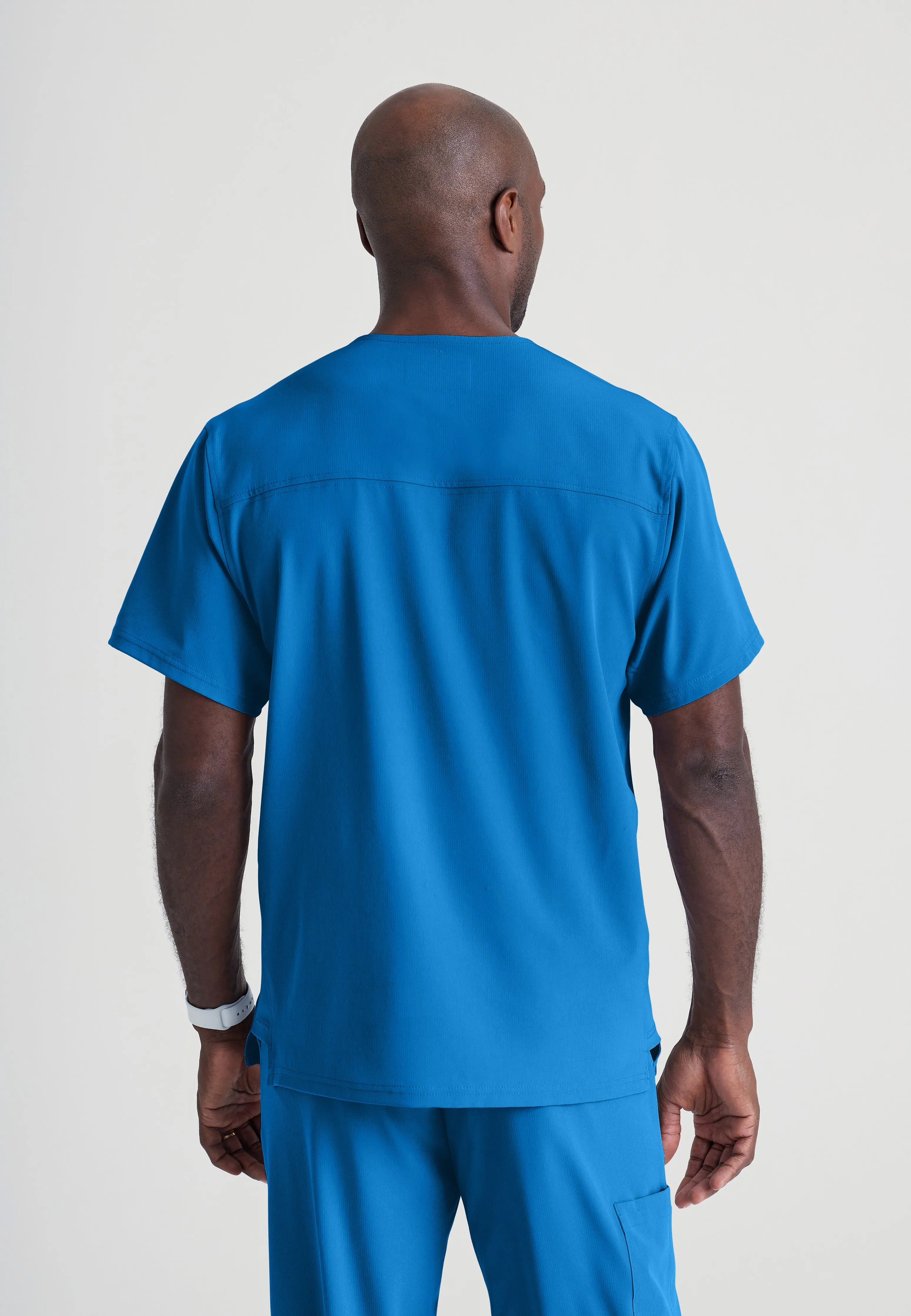 Structure 1-Pocket V-Neck Scrub Top