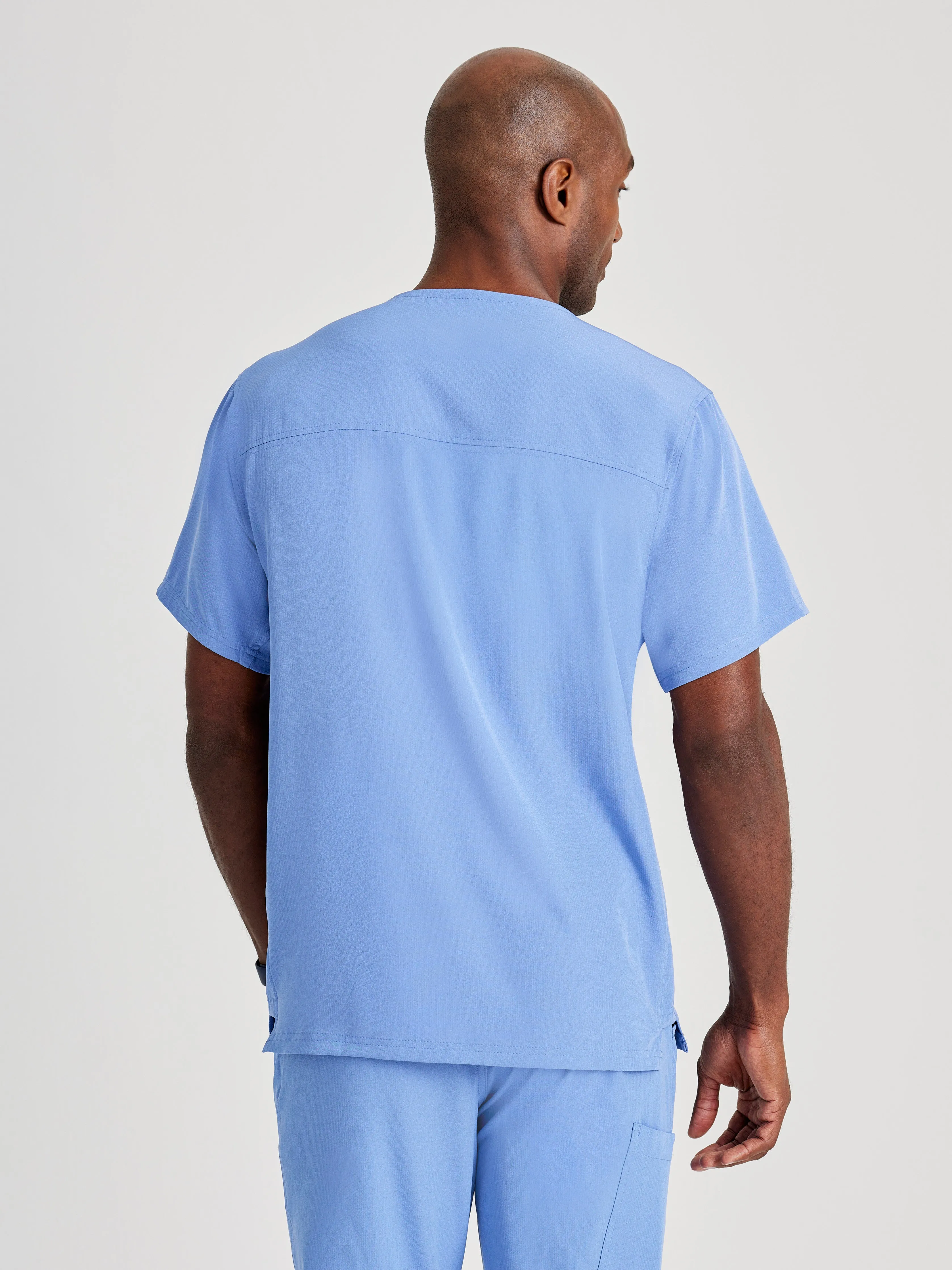 Structure 1-Pocket V-Neck Scrub Top