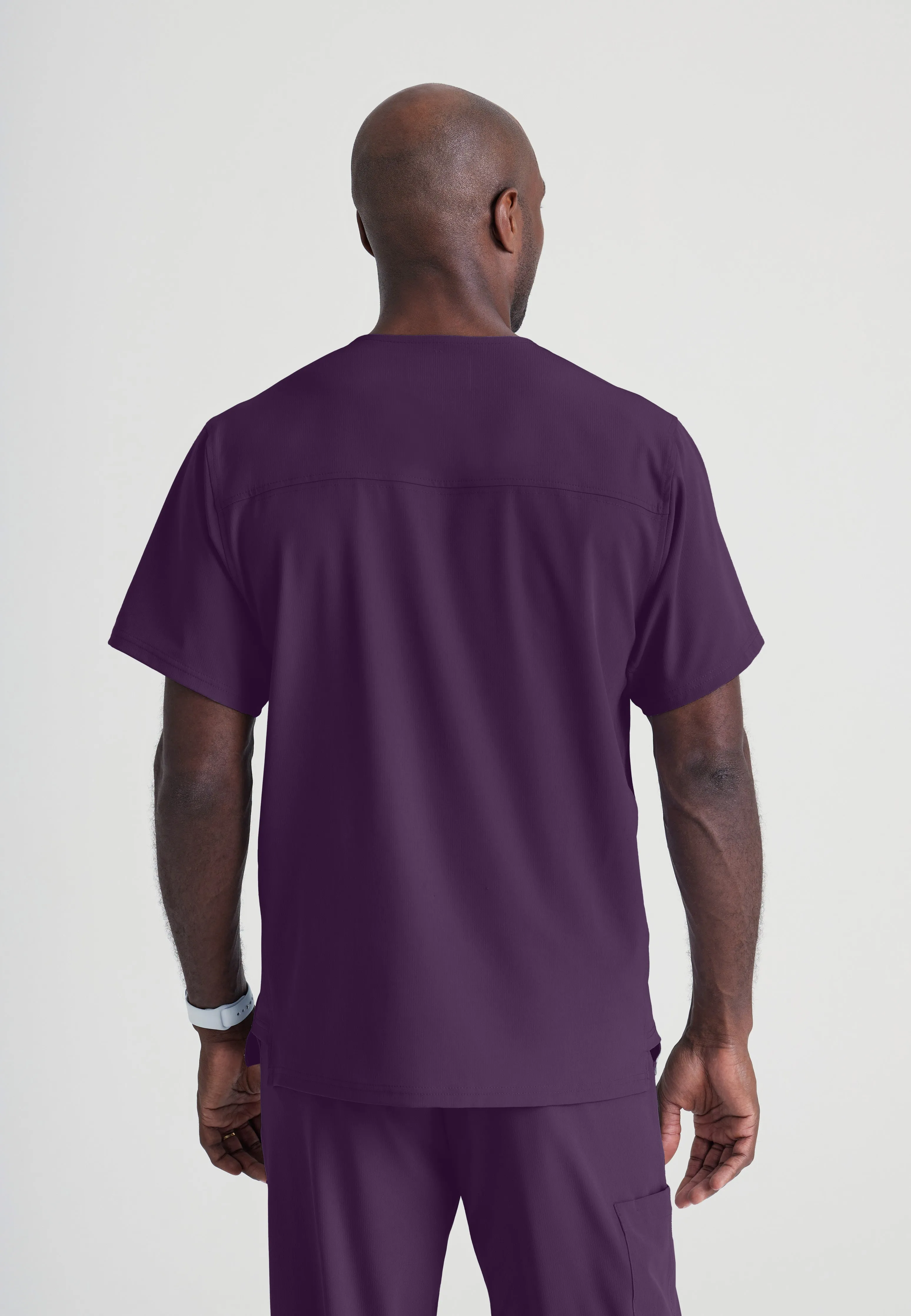 Structure 1-Pocket V-Neck Scrub Top