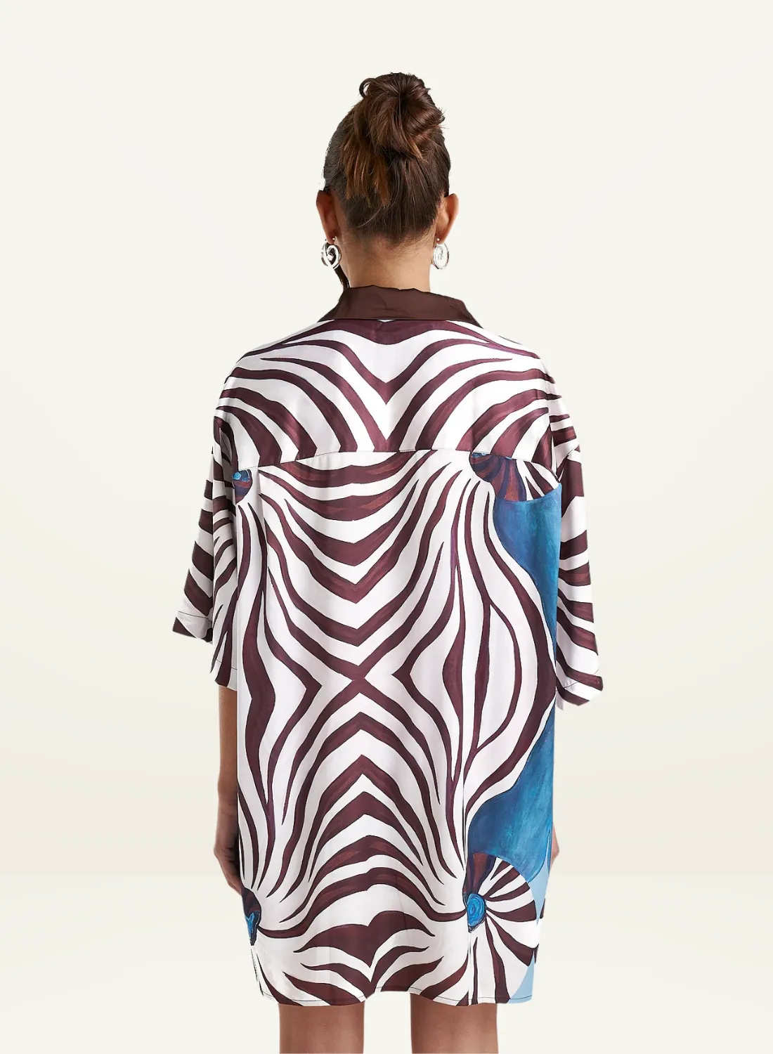 Summi Summi Luka Shirt Dress in Nautilus