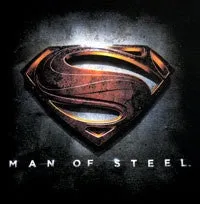 Superman - Man of Steel - Logo Tee