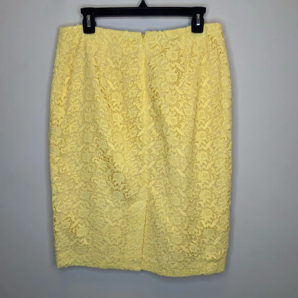 Talbots Crochet Lace Pencil Skirt - Size 10