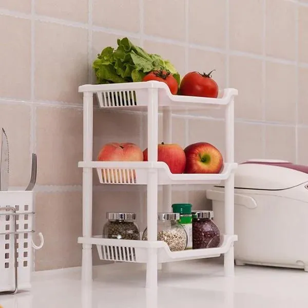 Three Layer Shelf For Counter-Top