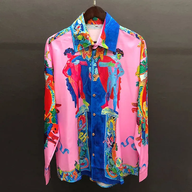 Twin Colorful shirt dress