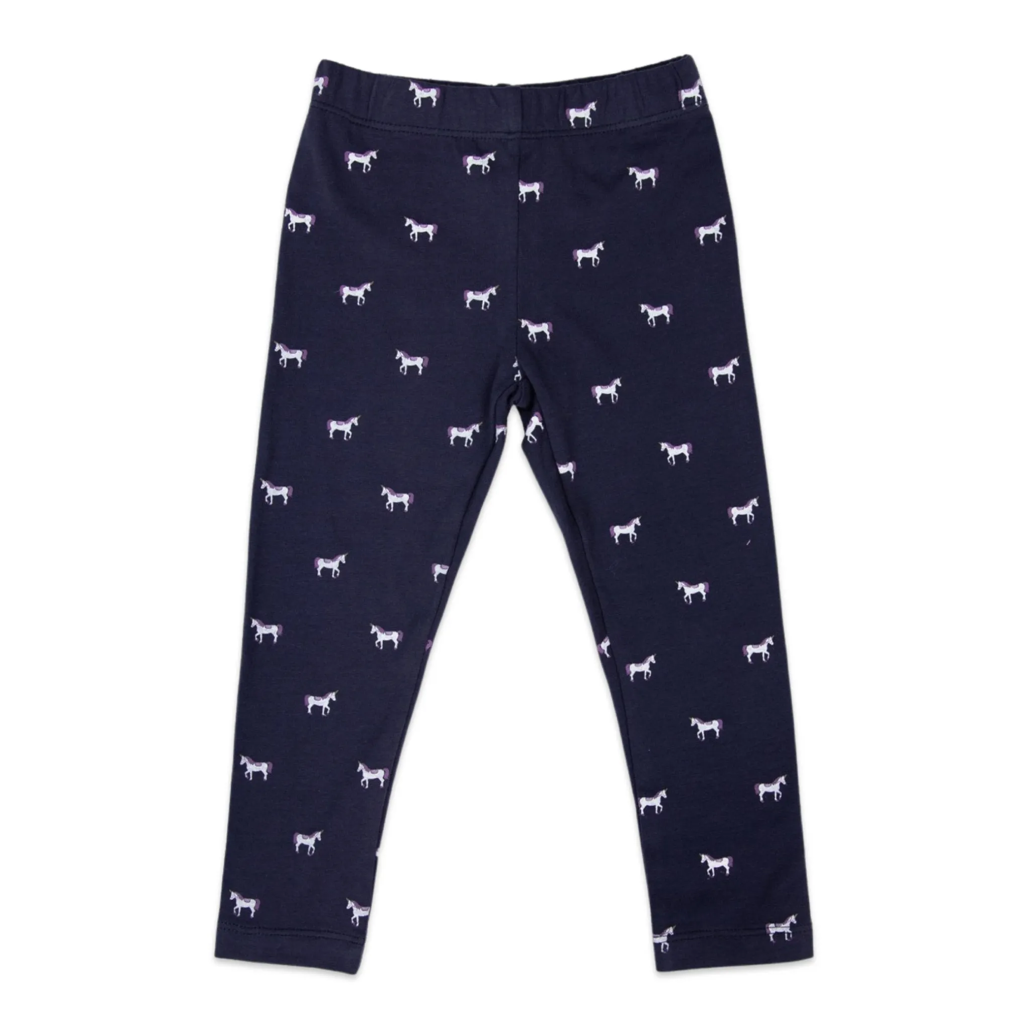 Unicorn Print Legging Navy