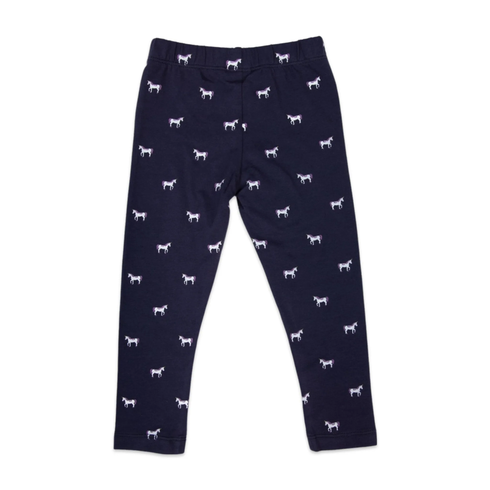 Unicorn Print Legging Navy