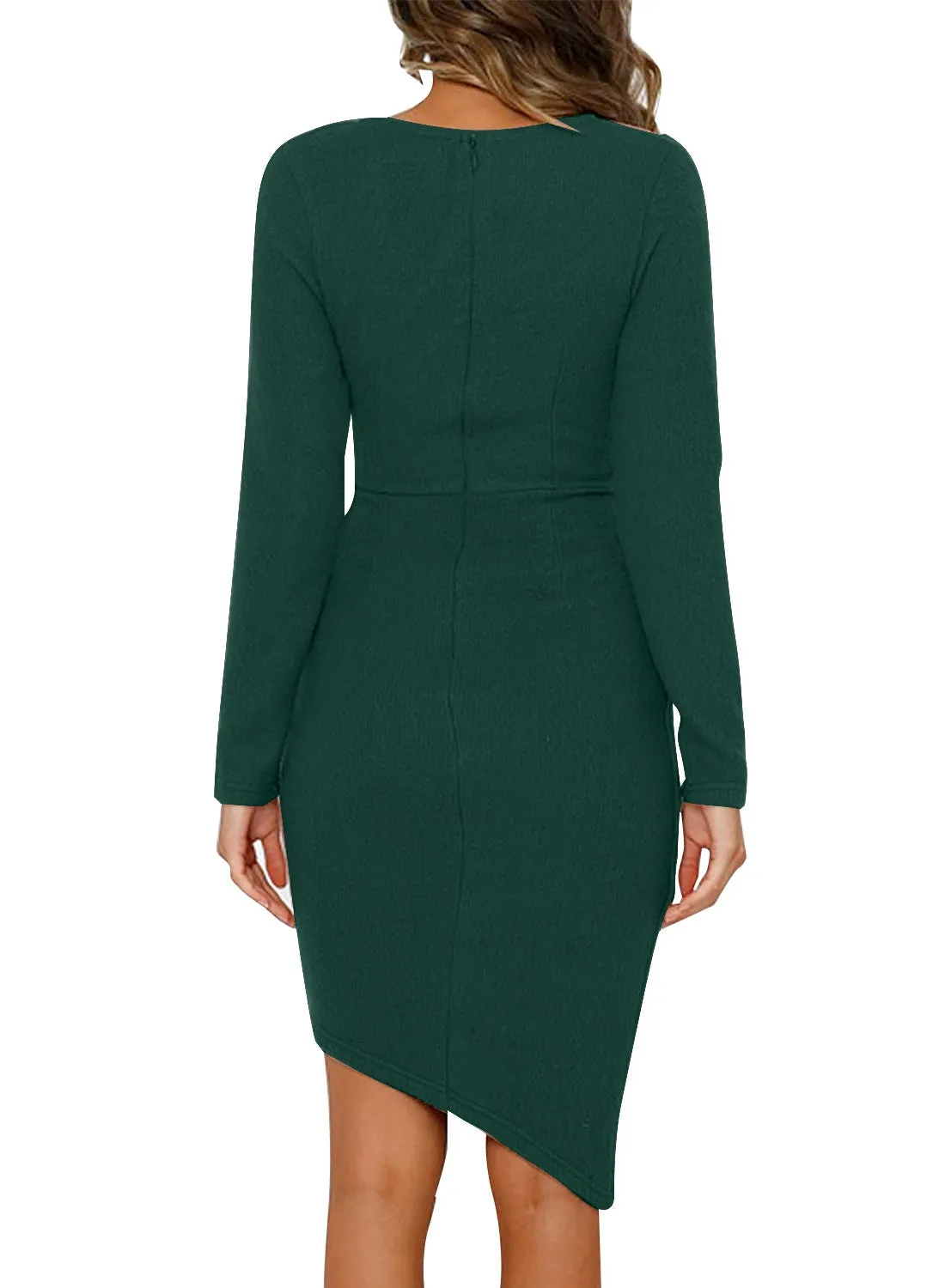 Utyful Women's Loose Turtleneck Long Pullover Sweater Dress Tunic Top