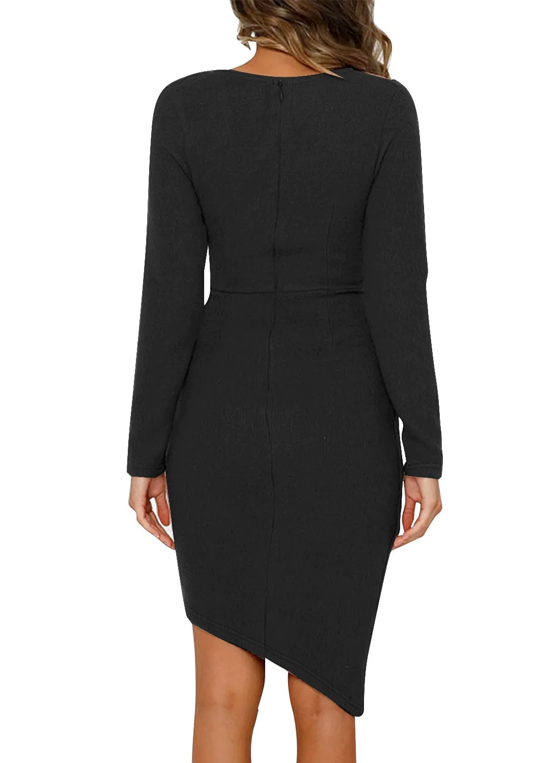 Utyful Women's Loose Turtleneck Long Pullover Sweater Dress Tunic Top