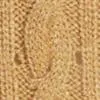 V-Neck Cable-Knit Tunic Sweater