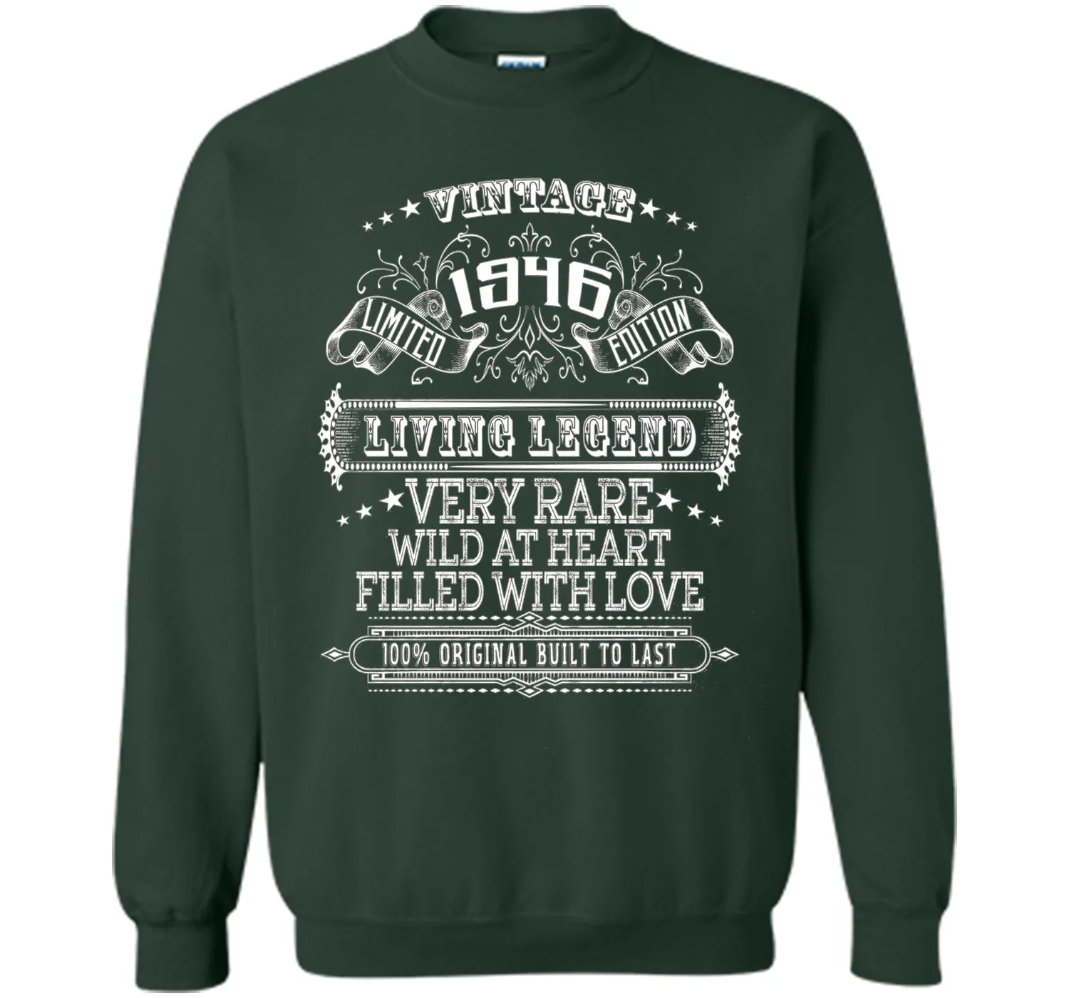 Vintage 1946 70 Years Old 70th Birthday Gift Idea Tee Shirt
